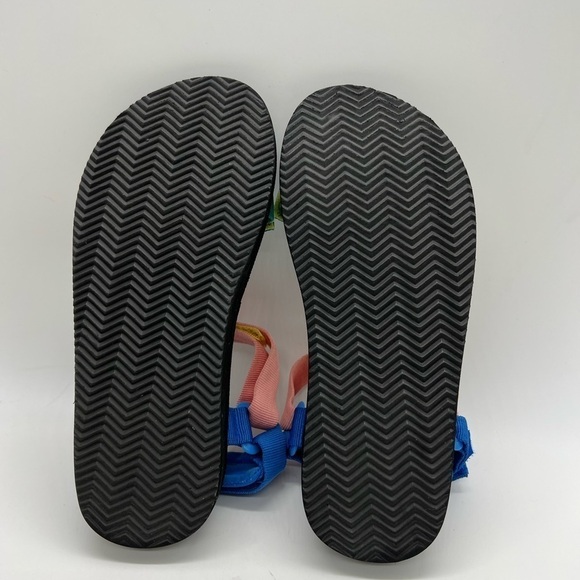 MUBOLIY WOMENS COLORFUL STRAPPY ADVENTURE SANDALS SIZE 8 - Picture 9 of 11